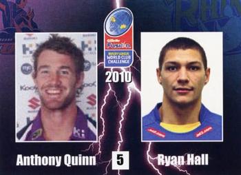 2010 Gillette World Cup Challenge #5 Anthony Quinn / Ryan Hall Front